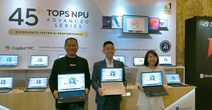 ASUS kembali menghadirkan rangkaian produk inovasinya yang dirilis sepanjang tahun 2025 ini di Yogyakarta. (Foto: Agoes Jumianto)