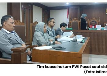 Kantor PWI Disegel, Saksi Nurcholis Sebut Dewan Pers Pelakunya