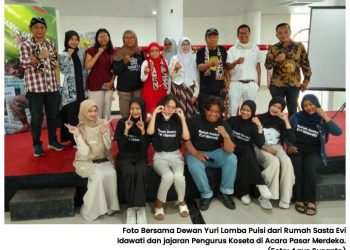 Rumah Sastra Evi Idawati dan KOSETA Gelar Lomba Baca Puisi Untuk Anak Di Pasar Merdeka Jogja. Inilah Keseruannya!