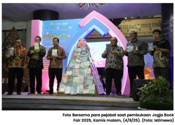 Jogja Book Fair 2025 Resmi Dibuka: Literasi sebagai Jalan Menuju Inklusi dan Kesejahteraan