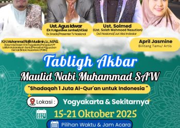 Safari Dakwah Ustadz Solmed, Ustadz Agus Idwar dan April Jasmine, Sapa Masyarakat di 21 Titik