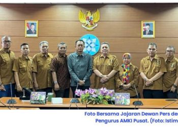 AMKI Pusat Audiensi ke Dewan Pers, Tegaskan Komitmen Bangun Ekosistem Media Konvergensi