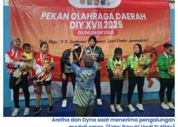 Istimewa! Tim Tenis Meja Sleman Lampaui Target Medali di Porda XVII DIY 2025