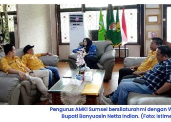 Wabup Banyuasin Netta Indian Sambut Positif Kunjungan AMKI Sumsel