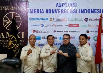 Pengurus AMKI Jabar Kunjungi AMKI Pusat, Perkuat Kolaborasi Media Konvergensi