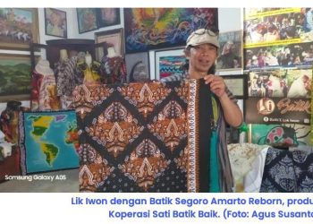 Koperasi Sati Batik Baik Perkenalkan Formulasi Pewarna Ramah Lingkungan Untuk Produk “Batik Segoro Amarto Reborn”