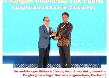 Kelola Sampah dan Ruang Kolaboratif Bersama Masyarakat, SBI Raih Penghargaan CSR dan Pengembangan Desa Berkelanjutan 2025