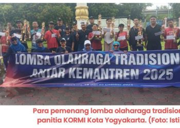 Tiga Cabor Tradisional Meriahkan Lomba Oltrad Antar Kemantren 2025 KORMI Kota Jogja. Ini Keseruanya!
