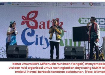 Rumah Kreatif Perkebunan Indonesia Resmi Dikenalkan pada Batik City Run 2025. Ini Buktinya!