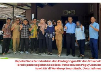 Paguyuban Batik Sawit Didirikan di Jogja, Pertama di Indonesia. Ini Terbukti!