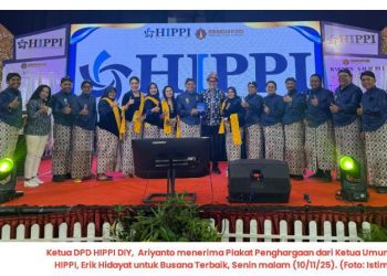 DPD HIPPI DIY Boyong Empat Penghargaan di Gala Dinner Rakernas II HIPPI 2025. Ini Istimewa!