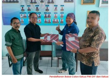 Dua Nama Maju di Pendaftaran Awal Konferensi PWI DIY 2025–2030