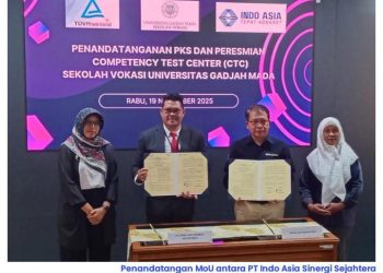 SV UGM Resmi Miliki Dua Competency Test Center (CTC) TUV Rheinland Regional DIY