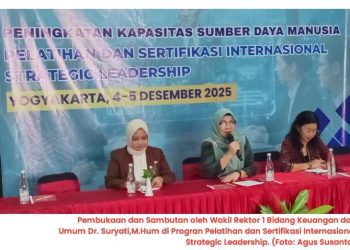 ISI Yogyakarta Gelar Program Pelatihan & Sertifikasi Internasional Strategic Leadership Bersama Indo Asia