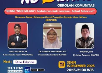 ​Siap-siap Nostalgia, IKAPRIM Bakal Mengudara di RRI Pro 1 Jogja. Ayo Dengarkan!