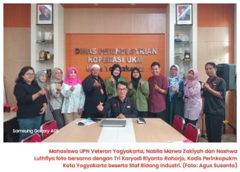 Mahasiswa UPN Veteran Yogyakarta Kembangkan Desain Sistem Informasi IKM di Dinas Perindustrian Kota Yogyakarta