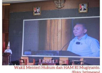 HUT JMSI ke-6, Wamen Mugiyanto Ajak Pers Siber Berpihak Tegakkan HAM