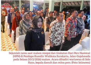 Malam Resepsi dan Tirakatan HPN di Surakarta 2026, Didukung BI Solo hingga Rosalia Indah