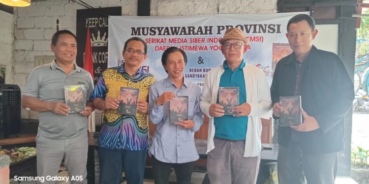 Jafarudin Pimpin SMSI DIY Masa Bakti 2026–2030: Buku Ambang Sandyakala Jurnalisme Dibedah. Ini Buktinya!