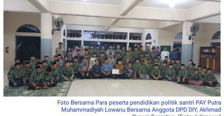 ​Menuju Generasi Emas, Senator Syauqi Suratno Tekankan Pentingnya Iman, Ilmu, dan Akhlak bagi Santri