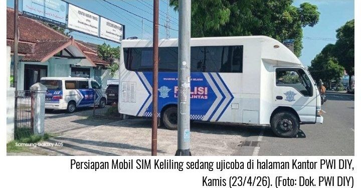 Peringati HPN 2026, PWI DIY dan Polresta Yogyakarta Gelar Layanan Perpanjangan SIM Untuk Umum