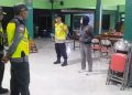 Dua Puluh Lima Personel Satlinmas Sumbersari Diterjunkan Kawal Keamanan Rangkaian Paskah 2026