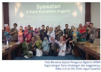 Pererat Silaturahmi, Komunitas Nglarisi UMKM Jogja Gelar Syawalan dan Rapat Koordinasi Anggota di DPRD DIY