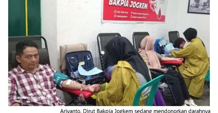 Bakpia Jogkem Grup Bersama Joxzin Lawas Gelar Aksi Donor Darah Ke-16: Wujud Kepedulian Atas Stok Darah PMI