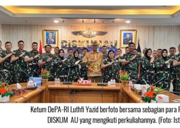 Ketua Umum DePA-RI Penuhi Undangan Pembicara Markas Besar TNI AU