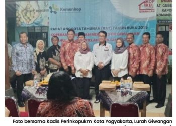 LPJ Diterima Aklamasi, KKMP Giwangan Siap Akselerasi Ekonomi Kerakyatan Melalui Internet hingga Bioflok