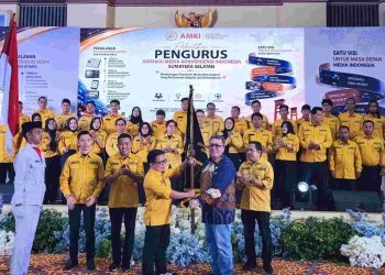 AMKI Sumsel Resmi Dilantik, Dorong Kolaborasi Media dan Pemerintah