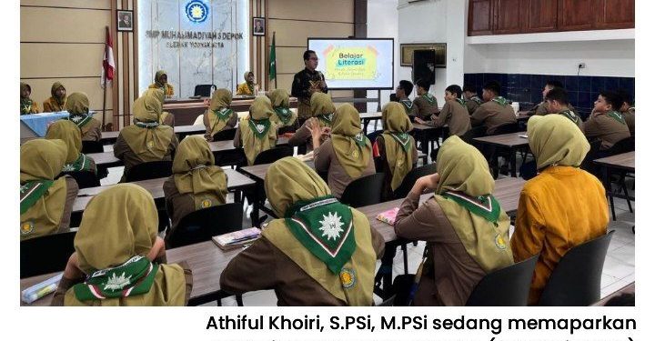 Workshop Resensi Buku dan Public Speaking IPM SMP Muhammadiyah 3 Depok