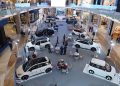 Deretan kendaraan listrik dipamerkan dalam ajang INDOMOBIL Expo Jogja yang digelar pada 12–17 Mei 2026 di Main Atrium Pakuwon Mall. Foto: Dok. Istimewa