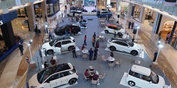 Deretan kendaraan listrik dipamerkan dalam ajang INDOMOBIL Expo Jogja yang digelar pada 12–17 Mei 2026 di Main Atrium Pakuwon Mall. Foto: Dok. Istimewa