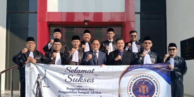 Ketua Pengadilan Tinggi Bandung Ingatkan Advokat DePA-RI Untuk Jujur, Disiplin dan Profesional 