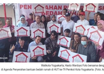 HUT ke-79 Pemkot Yogyakarta: Gandeng 50 Lembaga, 22 Rumah Warga Dibedah Tanpa APBD