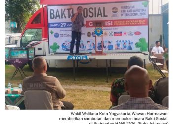 Peringati HANI 2026, BNN Kota Yogyakarta Gelar Bakti Sosial dan Edukasi Bersama Stakeholder. Ini Buktinya!