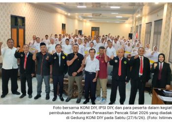 Cetak SDM Berkualitas, IPSI DIY Gelar Penataran Wasit dan Juri 2026