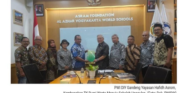 PWI DIY Gandeng Yayasan Hafidh Asrom Yogyakarta, Kembangkan TK Bumi Warta Menuju Sekolah Unggulan