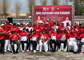 Bupati Gunungkidul Kobarkan Semangat “Elang Rajawali” kepada 1.422 Calon Paskibraka 2026 di Aubade Gunungkidul