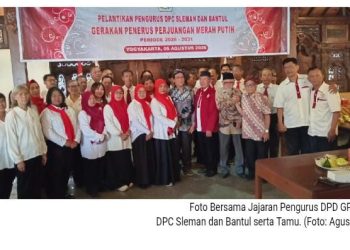 Peringati HUT ke-40, GPPMP DIY Resmi Lantik Pengurus DPC Sleman dan Bantul Periode 2026–2031