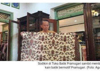 38 Tahun Menjaga Batik: Dedikasi Sodikin Merawat Warisan Budaya dan Asa Regenerasi di Sudut Kraton Jogja