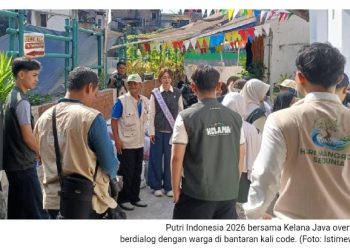 Usung Edukasi Lingkungan Berkelanjutan, Puteri Indonesia Lingkungan 2026 Sambangi Sekolah Sungai Kali Code