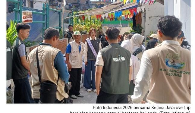 Usung Edukasi Lingkungan Berkelanjutan, Puteri Indonesia Lingkungan 2026 Sambangi Sekolah Sungai Kali Code