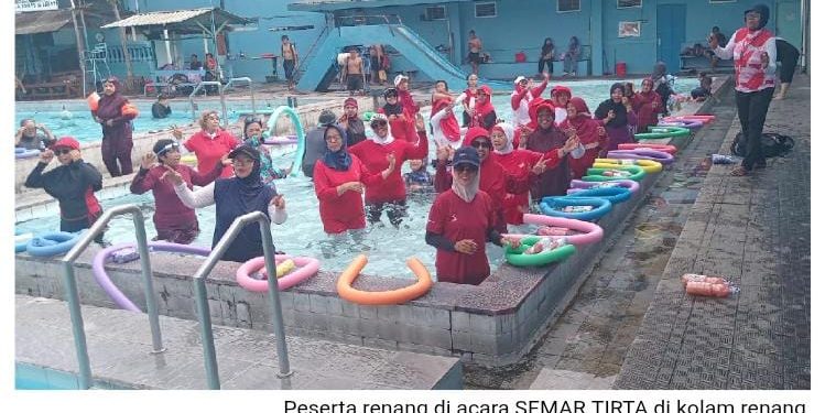 Semarakkan HUT ke-81 RI, 400 Peserta Antusias Ikuti “SEMAR TIRTA” di Kolam Renang Umbangtirta