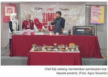 Tingkatkan Keterampilan Kuliner, Forkom Kapanewon Depok Gelar Baking Demo Bersama Colatta