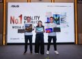 Dari kiri: Brama Setyadi, Head of Public Relations and Digital ASUS Indonesia; Davina Larissa, Marketing Manager of ASUS Indonesia; Adrian Pradipta, Technical Public Relations of ASUS Indonesia. (Foto: Agoes Jumianto)