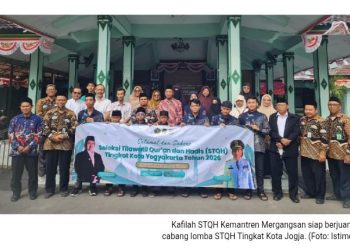 Kafilah Mergangsan Resmi Dilepas, Siap Berjuang di STQH Kota Yogyakarta 2026