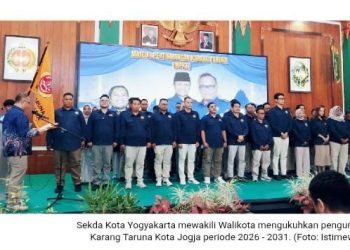 Siapkan Program Nyata, Pengurus Karang Taruna Kota Jogja Periode 2026–2031 Resmi Dikukuhkan