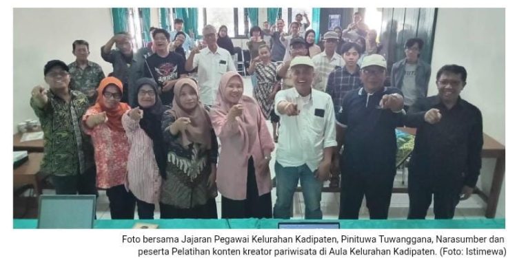 Dorong Potensi Pariwisata Lokal, Kelurahan Kadipaten Gelar Pelatihan Konten Kreator dan Penulisan Berita Tahap 2. Ini Buktinya!